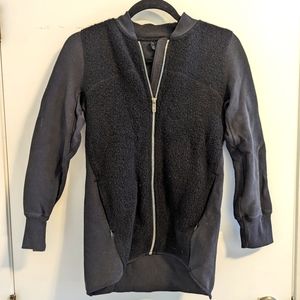 Lululemon Stand Out Sherpa Black Full Zip